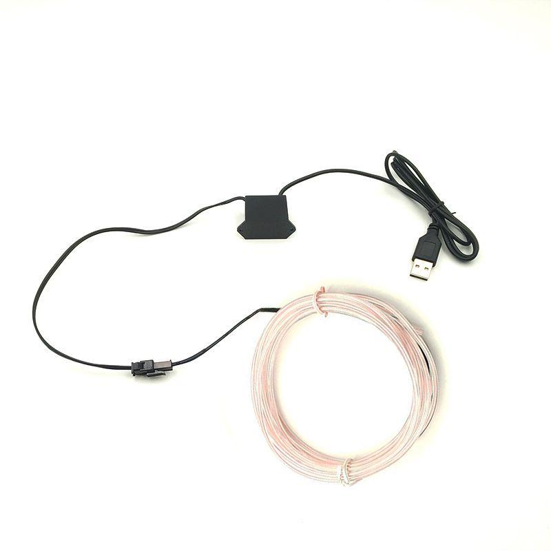 Vibrant Neon Led Light Glow El Wire String Rope For Stunning Party Decorations