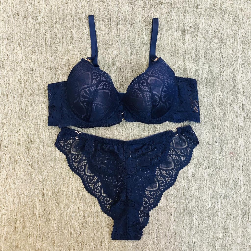European and American lace sexy steel ring bra gathering adjustment type closed breast underwear women's thin bra
