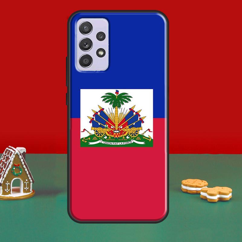 Haiti Haitianische Flagge Handyhülle Für Samsung A12 A22 A32 A42 A52 A72 A21S A52S A20e A31 A51 A71 A50 A70 Hülle