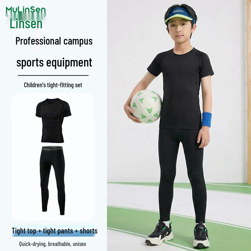 MULINSEN Boys  Summer Quick-Dry Sportswear Set 140