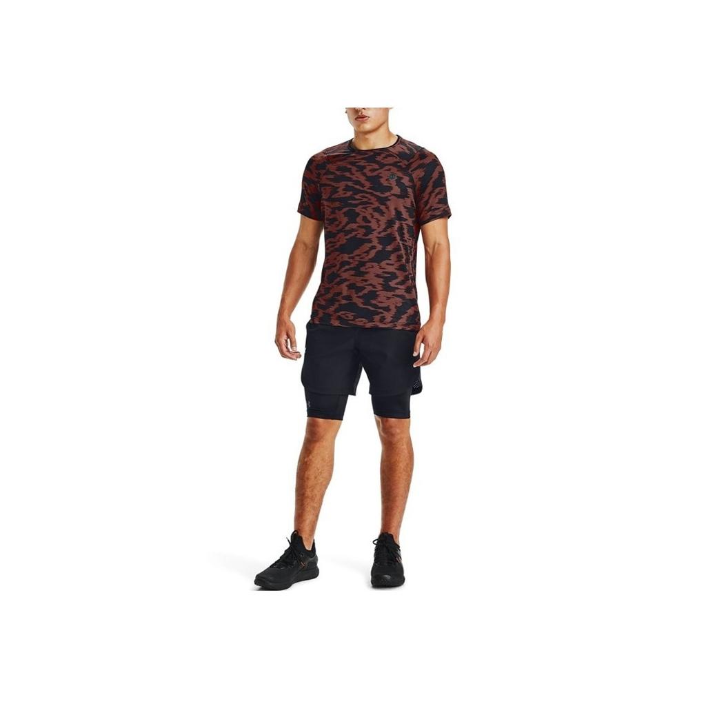 Under Armour Rush Series Training Sports Casual Shorts Men Bottoms Black 1358235-001