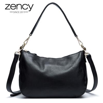 100% en cuir véritable femmes sac à bandoulière mode fourre-tout décontracté dames messager sac à bandoulière élégant charme femme sacs à main
