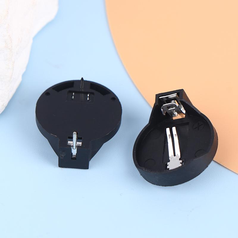 

20 шт. держатель для батареи Cr2032, держатель для монет, коробка, розетка Cr2032 с 2 контактами, 3 В, черный монтажный провод, нужен припой