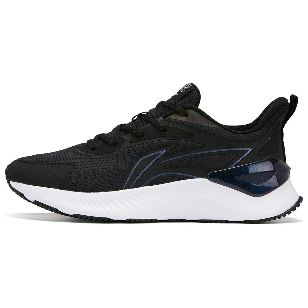 

new LiNing YueYing 3.0 Cushioning Anti Slip Wear Resistant Breathability Low Top Running Shoes Men s Black Silver 43