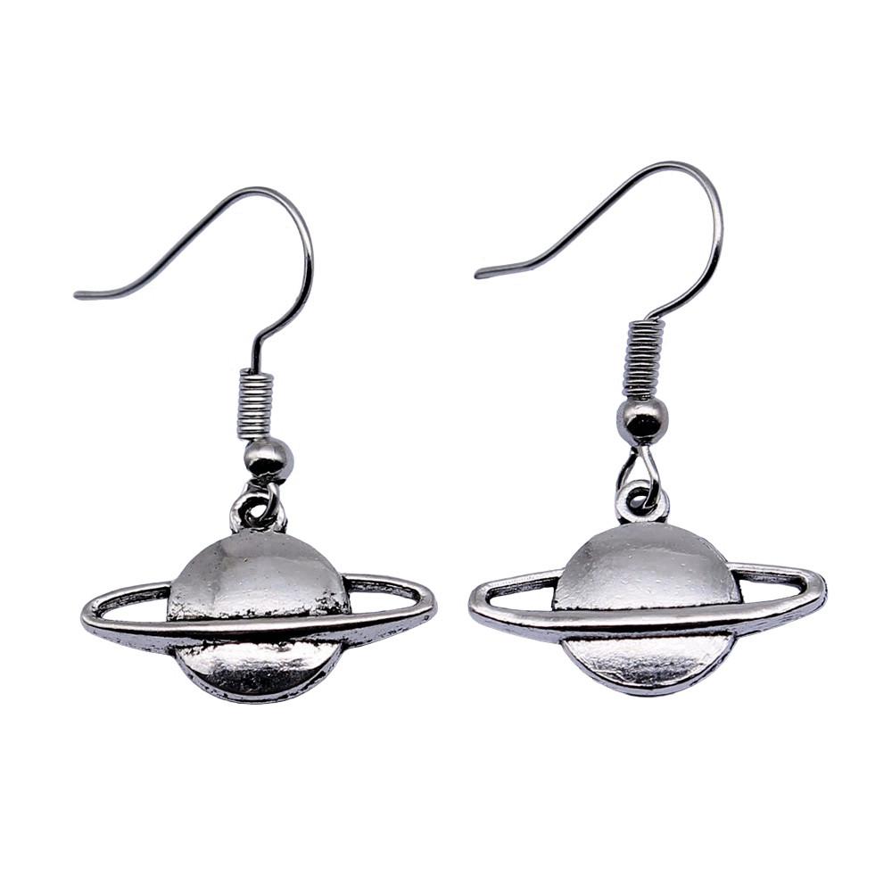 Compass Dangle Earrings Adventure Travel Nautical Navigation Drop Jewelry