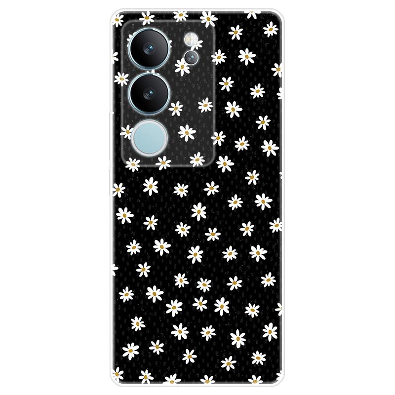 Soft Silicone For Vivo V29 Case TPU Painted Back Cover Vivo V29 Casing