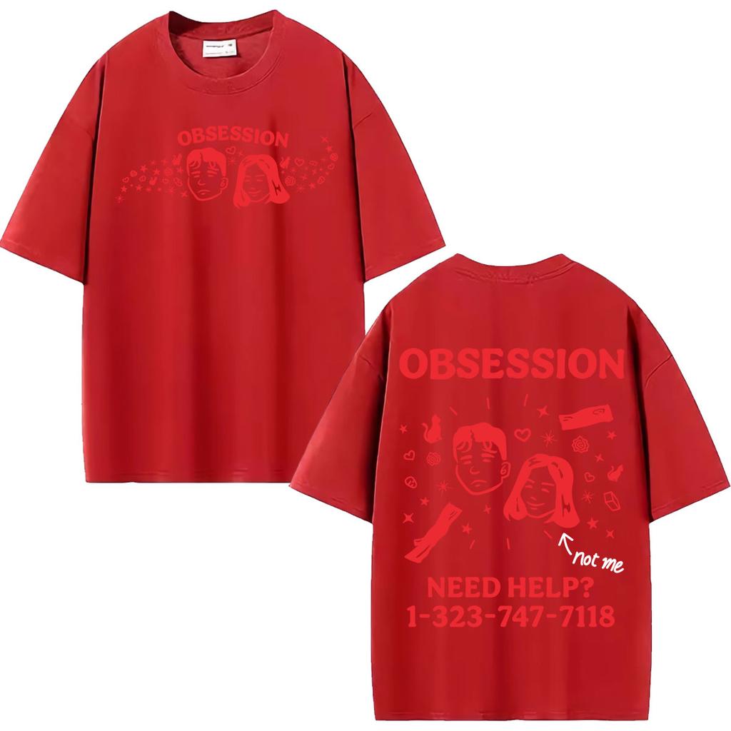 Obsession Horror 2026 Movie One Wish Willow T Shirt Unisexs Fashion Gothic Streetwear T Shirts Cotton Casual Short Sleeve Tshirts