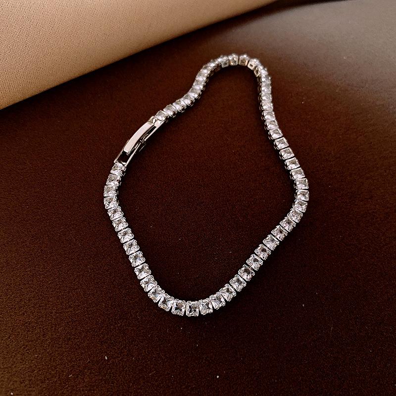 Zirkonia Herz Ausziehbares Armband - Schicker und Vielseitiger Luxusschmuck