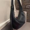 Versatile Minimalist Lazy Wind Dumpling Soft Leather Underarm Bag Niche Premium Commuter Shoulder Bag Crossbody Bag
