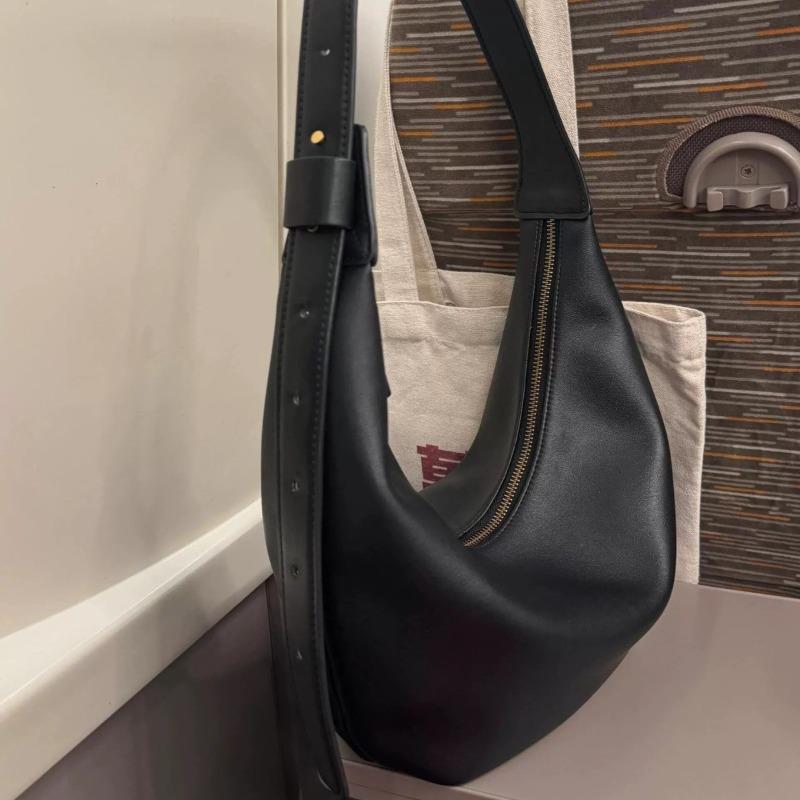 Versatile Minimalist Lazy Wind Dumpling Soft Leather Underarm Bag Niche Premium Commuter Shoulder Bag Crossbody Bag