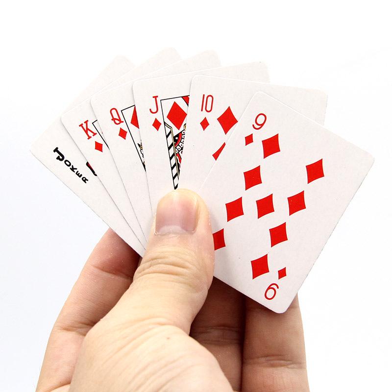 Mini Poker Cards: Fun Cute Travel Set for Kids' Number Recognition and Math Skills