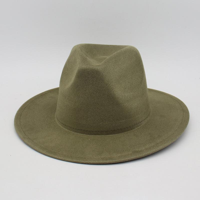 Cappelli Jazz Retrò da Uomo e da Donna Vendita Diretta Cappelli a Cilindro in Tela Nera a Tesa Piatta