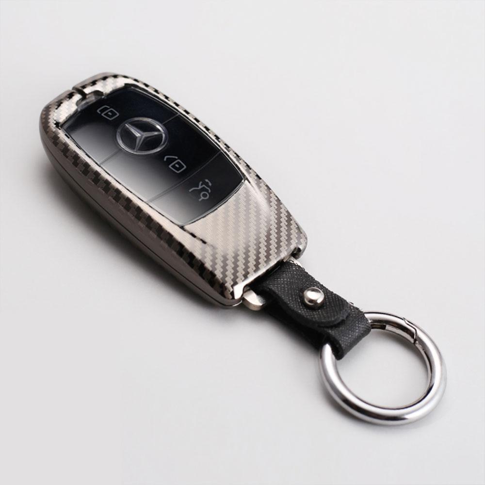 

Zinc Alloy Car Key Case Cover Shell For Mercedes Benz AMG A C E S G Class GLC CLE CLA GLB GLS W177 W205 W213 W222 X167 чёрный