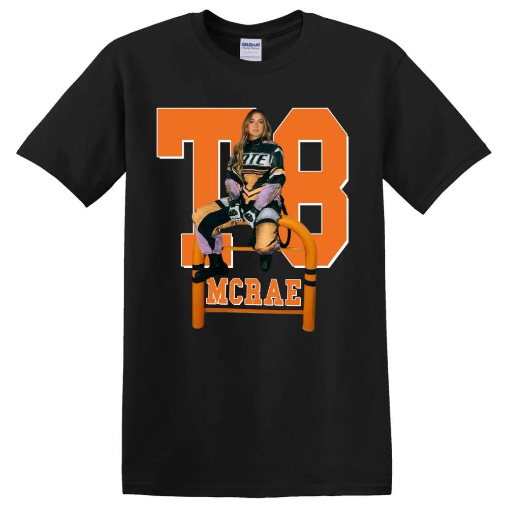 2025 Men Summer100% Cotton T-shirts Sportswear T8 Mcrae X Lando Street Singer Tee Fashion Trend Comfortable T-shirt