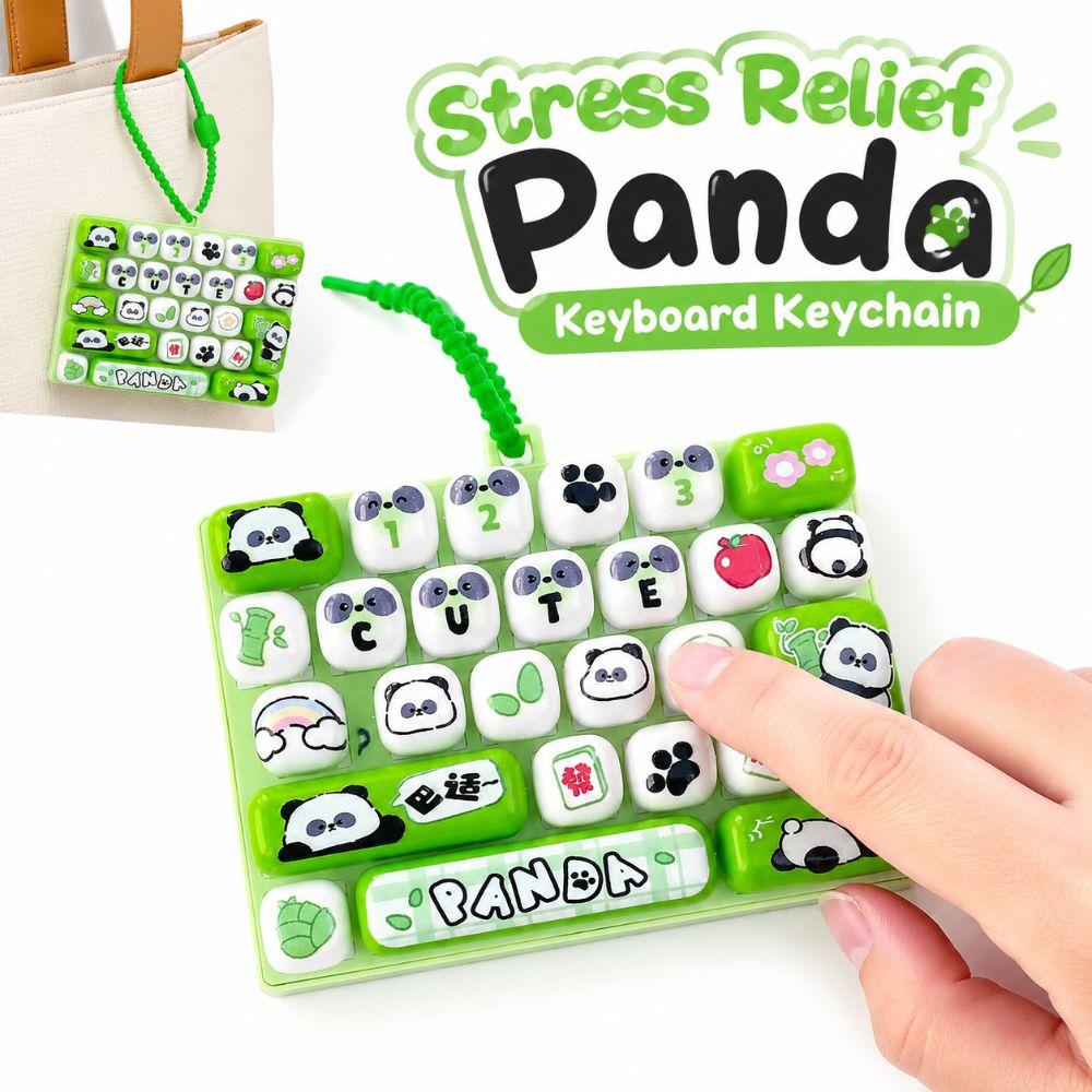 Key Button Keyboard Squeeze Toy 26 Keys Bookbag Pendant  For Adults,Teenagers,Kid