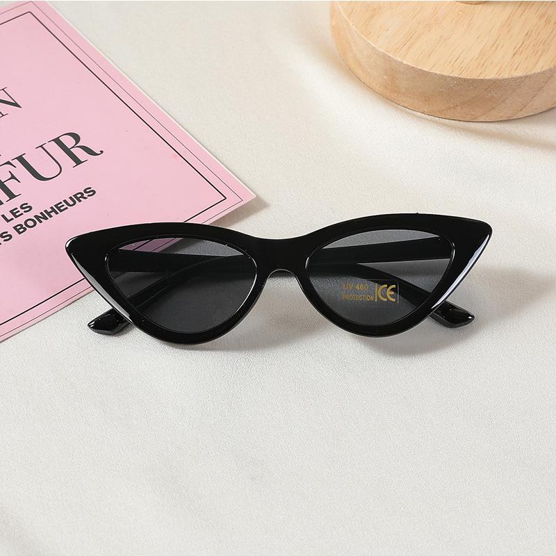 Fashion Children Cute Cat Eye UV400 Sunglasses Baby Girls Outdoor Sun Protection Sunglasses Kid Eye Protection Glasses