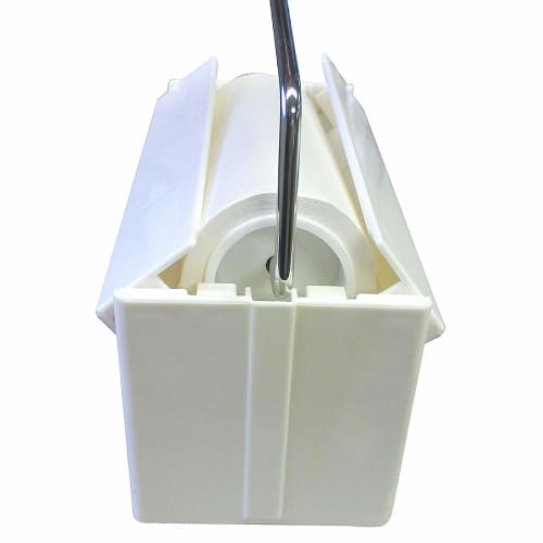 Azuma Industries Adhesive Roller Storage Case for Carpet Rollers, Easy One-Hand Access, Neat Storage for Entryways, Living Rooms, and Bedrooms, Compat