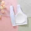 Printed  Solid Color Lightweight Breathable Developmental Training Vest Soft Sleep Inner Undergarment for Puberty School Girls