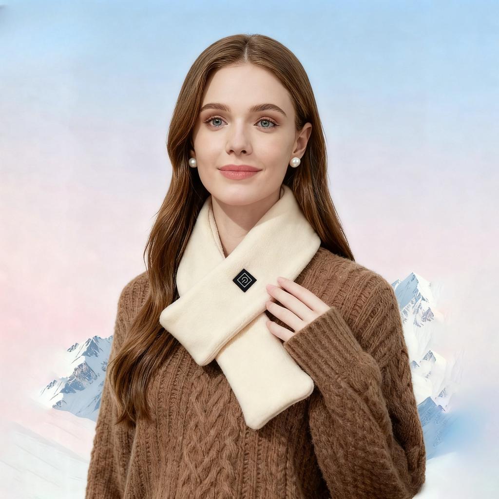 Electric Scarf, Smart Usb Charging Heating Scarf, Winter Electric Heating Scarf, Shoulder Pads and Neck Warmers Home Heaters