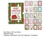 Merry Christmas Gift Card Book 10 Pages DIY Spiral Bound College Survival Gift Card Book Holder for Students Graduation Gifts