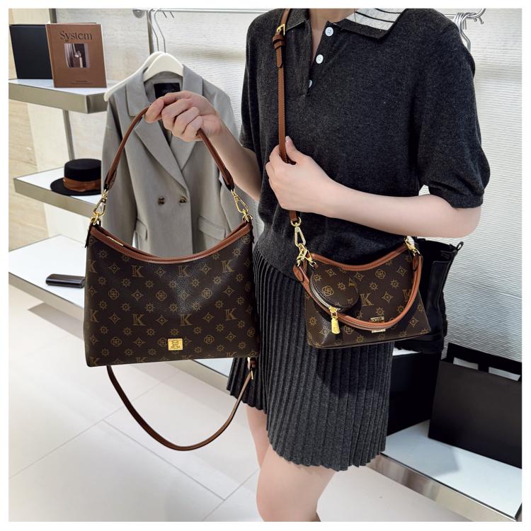 Niche 2025 Mini Tote: Vysoce kvalitní všestranná dámská crossbody taška s květinovým designem