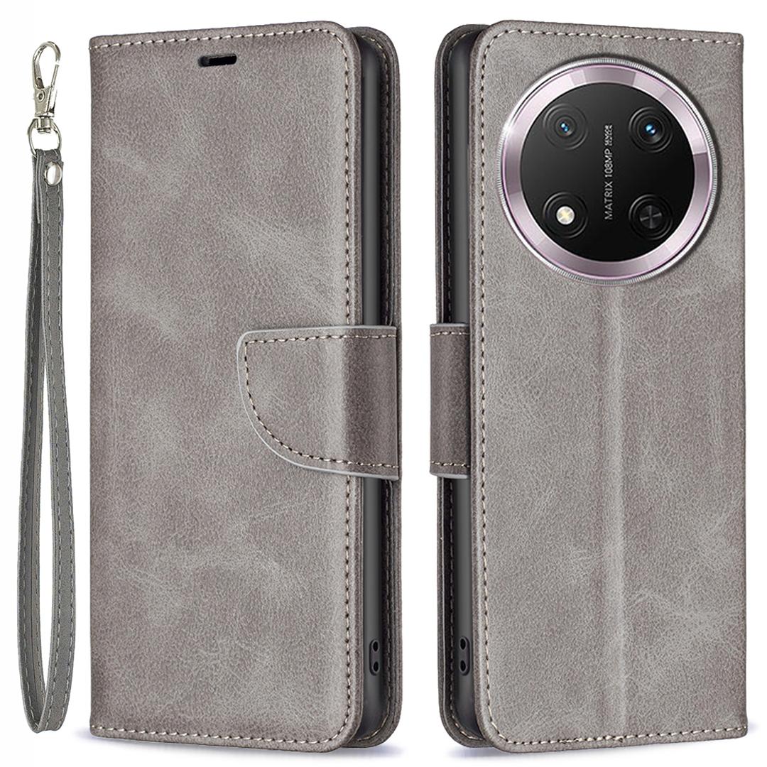 

For Honor Magic7 Lite 5G/X9c 5G/X60 Pro 5G Case Shockproof PU Leather Cover with Wallet Card Slots C