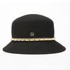 Autumn and Winter New Woolen Top Hat Warm Dome Fisherman Hat Children's Simple Temperament Retro Age-reducing Trendy Hat