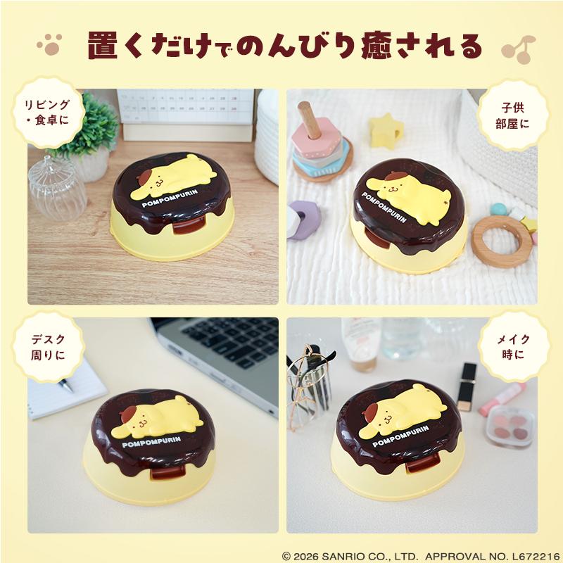 LEC Pom Purin Wet Tissue Case 99 Water 1 Piece Sanrio Non-Alcohol Daily Necessities