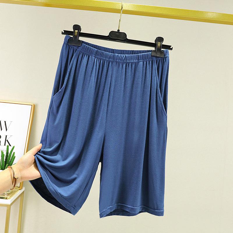 Men's Modal Summer Sleep Shorts - Loose, Lightweight Pajama Boxers