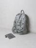 Daiso Foldable Nylon Casual Backpack - 18L Gray