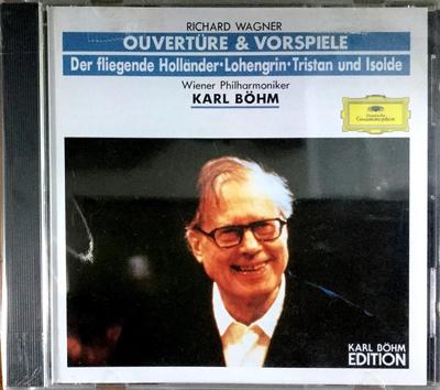CD BÖHM (KARL), WAGNER; VIENNA PHILHAR - Wagner: Overture To the Opera "The  UCCG3670 Japan Classical Used