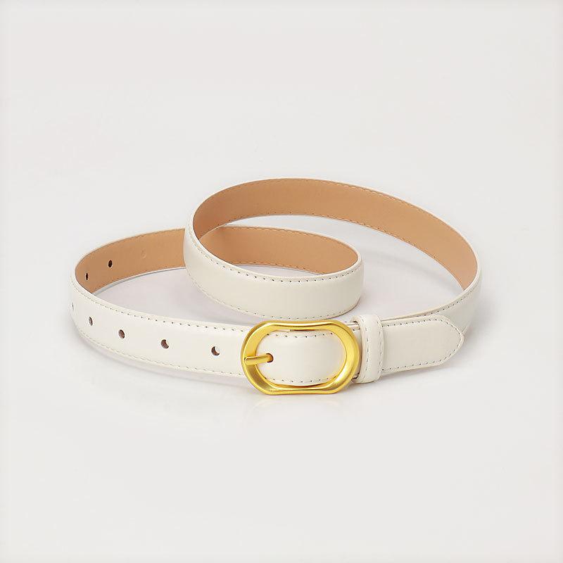 Belt for Women Designer Belts Casusl Fashion Lady Belt Black Brown White Belts for Jeans Strap for Dresses Women's Trousers Belt