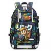 Zelda Zelda Plecak z Nadrukiem Akcesoria Outdoorowy Port USB Duża Pojemność Plecak Podróżny