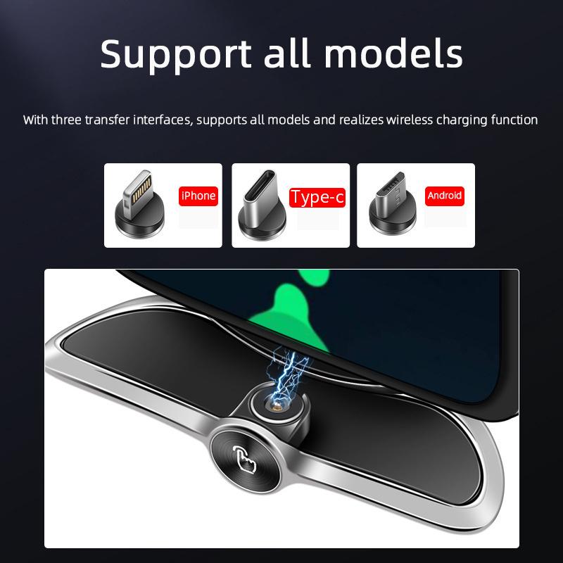 For Bmw X1 X2 X3 X4 X5 X6 X7 2 3 5 7 Series Wireless Charging Magnetic Car Phone Holder Base Charger Auto Accessories For iPhone