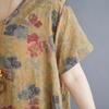 DIMANAF New 2026 Women Plus Size Summer Beach Sundress Loose Casual Maxi Lady Floral Print Dress Long Dress