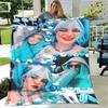 Karol G Retro Printed Blanket Flange Warm Blanket Bed Linings Picnic Blankets Home Travel Blanket Birthday Gift