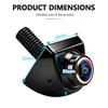 Universal  AHD Dynamic Trajectory Car Rear View Camera Intelligent Track Guide Line Vehicle Backup Car Camera Night Vision