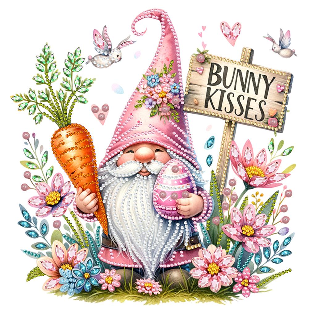 2025 New Easter Home Decor 30x30cm 5D DIY Partial Special Shaped Drill Diamond Painting Kit Handmade Air Craft Sets for Family