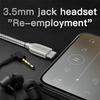 KEYSION DAC Earphone Lossless Music Decoder USB Type C to 3.5mm/2.5mm/4.4mm HD Hi-Fi Digital Audio Headphone Amplifier Adapter
