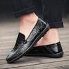 Penny Loafers Men Casual Shoes Large Size 38-46 Handmade Leather Slip on Flats Lightweight Man Moccasins Mens Driving Shoes