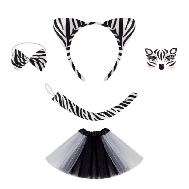 Animal Dressing up Outfit Halloween Animal Cosplay Costume Accessory for Kid Adult Cosplay Birthday Halloween Cosplay