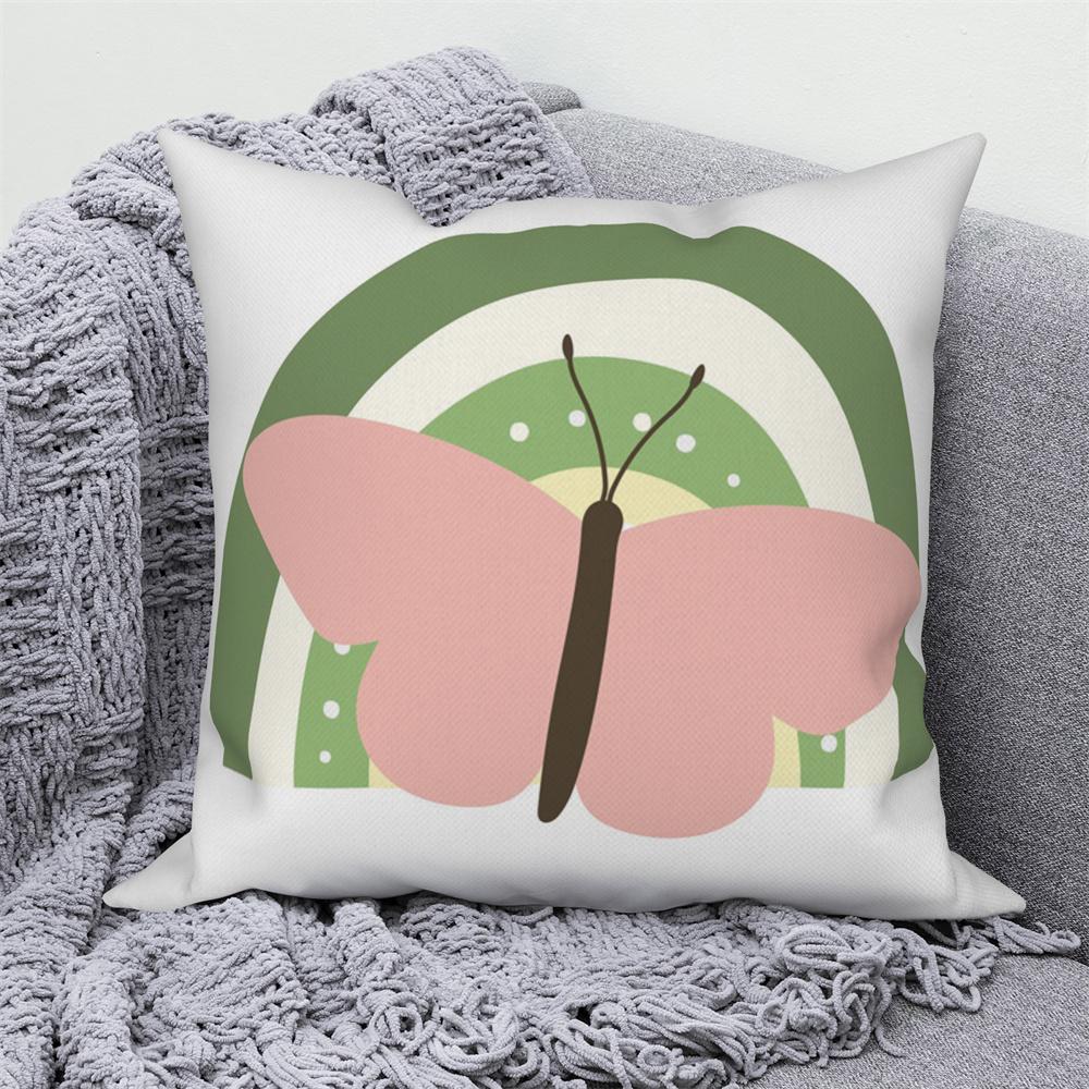 Pillow Cover Decoration Home Office Bedroom Cartoon Rainbow Cloud Sofa Decorative Cushion