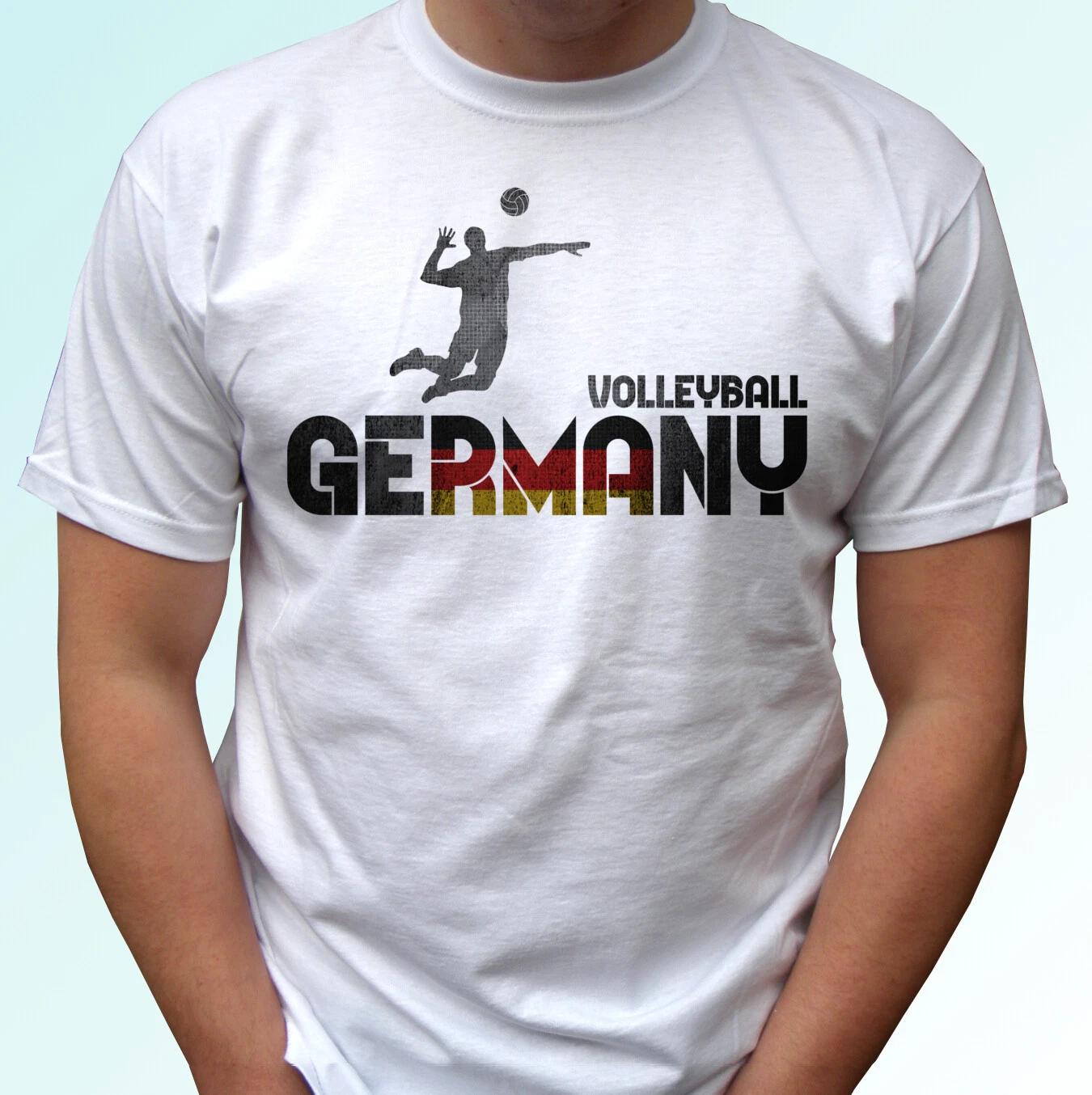 Germany volleyball kids boys T-Shirt flag top Deutschland sport gift s s kids size 100