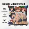 A Certain Scientific Railgun Cushion Cover Pattern Printed Pillowcase for Living Room Sofa Cushion Cover & Bedroom Decor