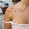 Autocolant Tatuaj Libelulă Zburătoare Personalitate Spice Girl Senzualitate Avansată Autocolant Tatuaj Simplu pentru Claviculă