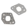 2 Sets Chainsaw Intake Manifold Carburetor Muffler Gasket Kit for P350 Partner