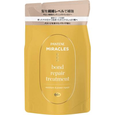 Pantene Miracles Bond Repair Series Hydratačná a posilňujúca regeneračná kúra Náplň 350g Šampón/kondicionér (prémie) Po umytí šampónom zľahka dr