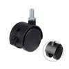 Casters Swivel Wheels Soft Wheel 3\" Office Chair Connector