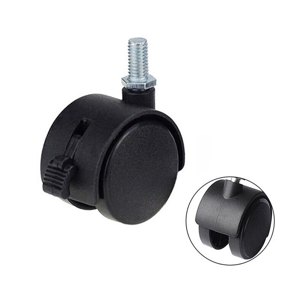Casters Swivel Wheels Soft Wheel 3\" Office Chair Connector