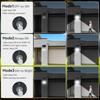 Super Bright 184 LED Solar Light Outdoor Motion Sensor Solar Wall Light IP65 Waterproof 3 Working Modes Solar Floodlight